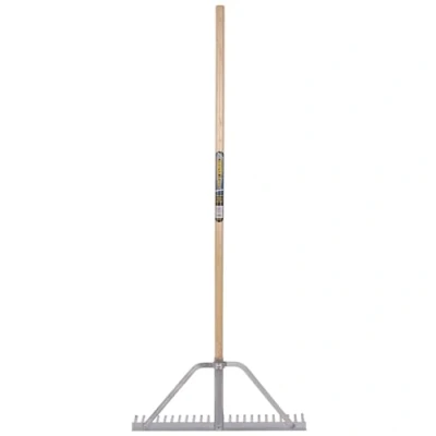 Imagen de Draper Tools PLR/un paisajismo rastrillo con Mango de Fresno, Color Azul