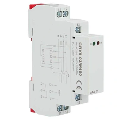 Imagen de GRV8 03 fase trifásica de monitoreo voltaje IP20 Secuencia relé protección(M460)