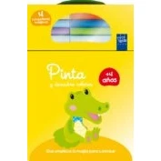 Imagen de Pinta Y Descubre Colores +4: Cocodrilo