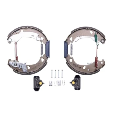 Imagen de HELLA Shoe Kit Pro 8DB 355 004 311 frenos, disco de tambor con cilindro freno rueda, accionador palanca mano