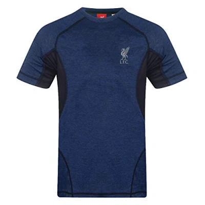 Imagen de Liverpool FC Camiseta Oficial de Entrenamiento para Hombre Poliéster Azul Real XXL