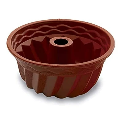 Imagen de Lacor 66735 Molde Savarin Alto Silicona Rojo
