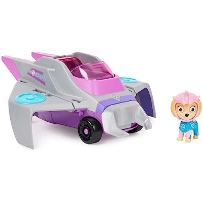 Imagen de Patrulla Canina Aqua PUPS Figura de ACCIÓN LA Vehículo Transformable Mantarraya Skye con Acción Coleccionable 6066141 Juguetes Niños 3 Años +