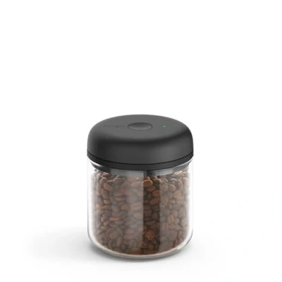 Imagen de Fellow Atmos Recipiente eléctrico al vacío y contenedor de almacenamiento, recipientes herméticos para café alimentos, (vidrio transparente, 0.7 litros)