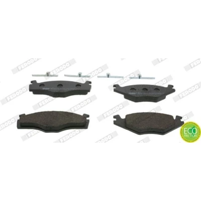 Imagen de FERODO PREMIER ECO FRICTION FDB392 Juego de pastillas freno no preparado para indicador desgaste con accesorios SEAT: Ibiza 2, Córdoba I Berlina