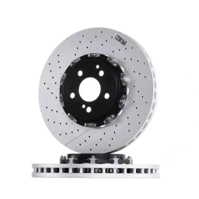 Imagen de BREMBO TWO PIECE FLOATING DISCS LINE 09.9764.23 Disco de freno MERCEDES BENZ: SL Cabrio, Clase C Berlina, E Berlina norauto, oscaro, mister auto