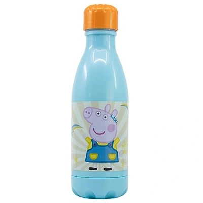 Imagen de Botella de agua infantil reutilizable plástico libre BPA 560 ml Peppa Pig