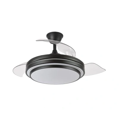Imagen de Fabrilamp Ventilador IBE Negro 3 Aspas, Remoto, Memoria y Temporizador