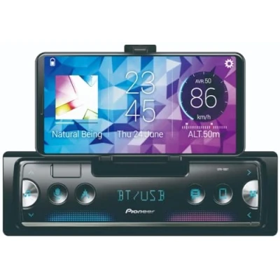 Imagen de Pioneer SPH 10BT Autoradio 1 DIN Con sintonizador RDS y Bluetooth®, USB. Compatible iPhone Android. soporte para Smartphone