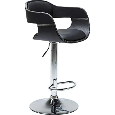 Imagen de KARE Taburete Bar Costa, Negro, 106 X 48 Cm