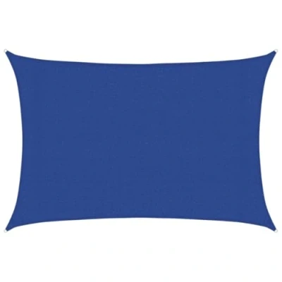 Imagen de vidaXL Toldo de Vela Rectangular HDPE Azul 160 g/m² 3x5 m