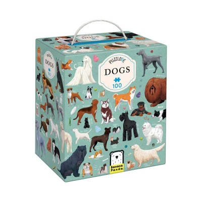 Imagen de Puzzle perros 100 pzas Puzzlove Banana Panda