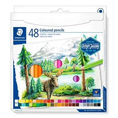 Imagen de STAEDTLER 146C ST Lápiz de Color, Caja cartón, Multicolor, 48 Unidad (Paquete 1) (146C C48)