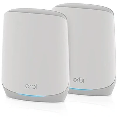 Imagen de NETGEAR Sistema Orbi WiFi Mesh RBK762S Router 6 con 1 extensor satélite Velocidades de hasta 5,4 Gbps Cobertura 350 m2 y 75 dispositivos