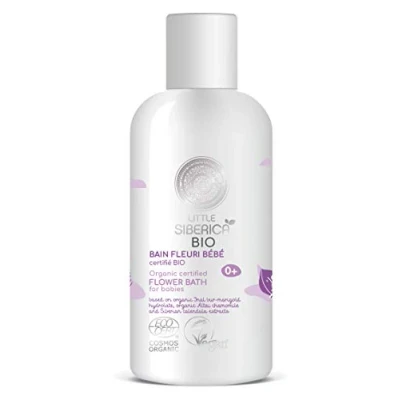 Imagen de Natura Siberica Little Siberica. Baño de flores con certificado orgánico para bebés, 8.5 fl oz