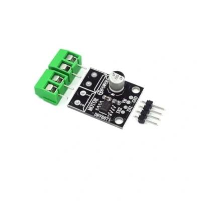 Imagen de 1 módulo de controlador DRV8871, 1,5 A, 2 canales, puente H, motor engranaje CC, control, placa compatible con impresora 3D, control Arduino 3,6 A PWM, función protección