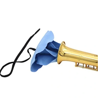 Imagen de Alomejor Herramienta de Limpieza para Saxofón Paño Mataintence Limpiador(Azul)