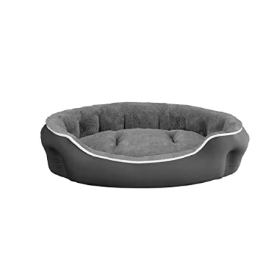 Imagen de Sogni e capricci Cama para mascotas&quot;coccole&quot; perros y gatos, gris, 75x65x20cm