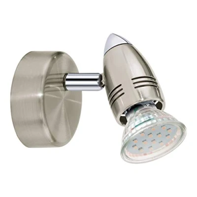 Imagen de Eglo MAGNUM, LED iluminación de pared Apto para uso en interior GU10 3 W, Lámpara, 1 bombilla, s, GU10, 3000 K, IP20