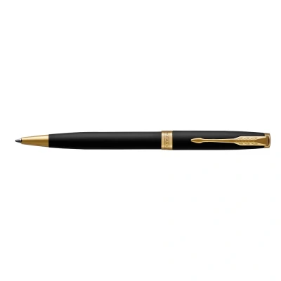 Imagen de Parker Sonnet Matte Black Lacquer GT BP