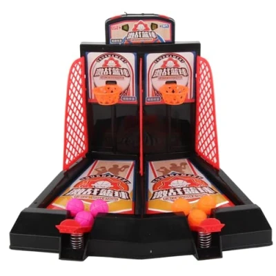 Imagen de VGEBY Mini Baloncesto de Mesa, Juguete sobremesa para niños Juego Mesa Disparos catapultas
