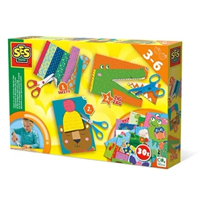 Imagen de SES Creative Aprendo a Usar Tijeras Paso, Multicolor (14634)