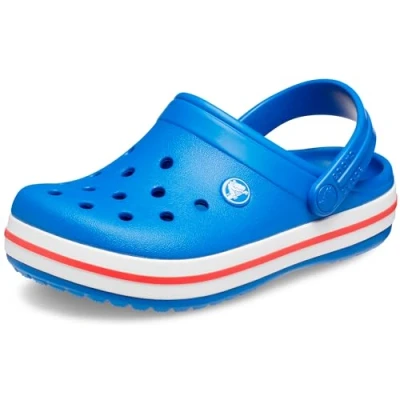 Imagen de Crocs Crocband Clog T, Zuecos Unisex niños, Azul (Blue Bolt), 20/21 EU