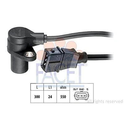 Imagen de FACET 9.0272 Sensor de Cigueñal Made in Italy OE Equivalent DAEWOO: Lanos Berlina, Hatchback