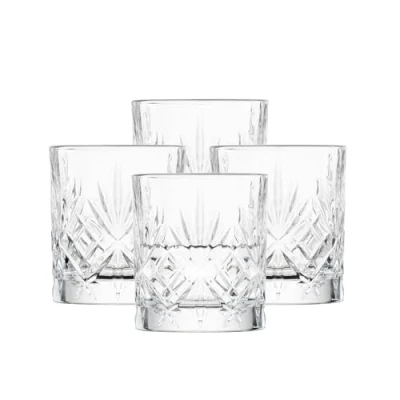 Imagen de Schott Zwiesel vasos de chupito Show (juego 4 unidades), atemporales para chupitos con relieve, cristal Tritán aptos lavavajillas (número referencia 123932)