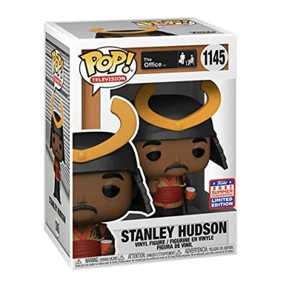 Imagen de Funko Pop The Office Stanley Hudson as Samurai Warrior FunKon Summer Convention 2021 Shared 1145