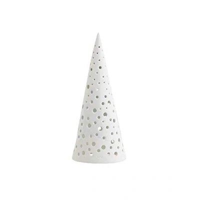 Imagen de Kähler Portacandelitas Alto H19 cm Nobili coleccionista diseño danés, Blanco