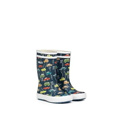 Imagen de Aigle Lolly Pop Play2, Botas de Lluvia Unisex niños, Coches, 28 EU