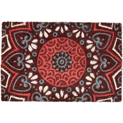 Imagen de Excelsa Mandala Felpudo de Entrada Fibra Coco (40 x 60 cm)