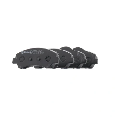 Imagen de BREMBO P 61 138 Juego de pastillas freno excl. contacto avisador desgaste con tornillos pinza freno, Chapa antichirridos accesorios