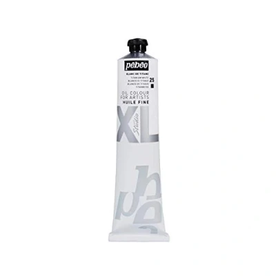 Imagen de Pebeo Óleo Fino XL Pintura Oleo, 200 ml, Blanco (Blanco De Titanio)