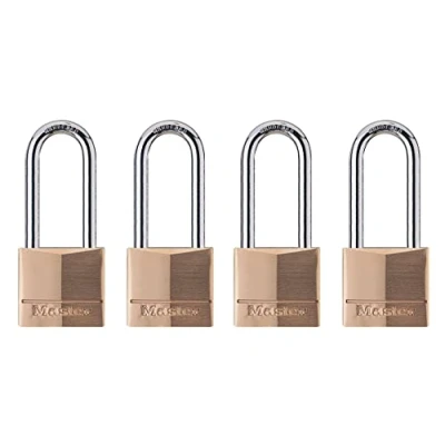 Imagen de Master Lock llave diferentes candado de latón con 1 9/16 inch ancho cuerpo, 140QLH