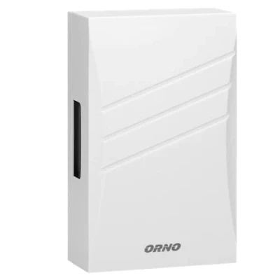Imagen de Orno BELIS Timbres para Casa Dos Tonos Hogar con Transformador Incorporado Electromecánico Timbre Puerta 230v 8v Blanco Dimensiones 50 x 106 170 mm