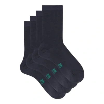 Imagen de Dim Calcetines de Mujer Good X2, Azul Marino, 35 38 (Pack 2)