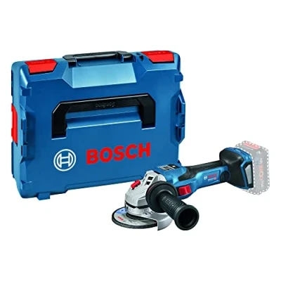 Imagen de Bosch Professional BITURBO GWS 18V 15 SC Amoladora angular a batería (18V, disco Ø 150, velocidad variable, Connectivity, sin batería, en L BOXX)