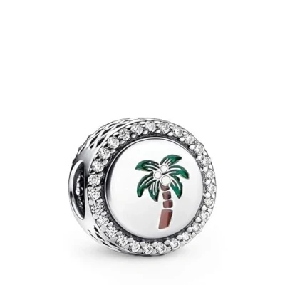 Imagen de PANDORA Charm Palmera Grabable 792016CZ_E045, para Mujer