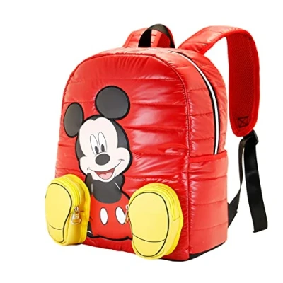 Imagen de Disney Mickey Mouse Shoes Mochila Fashion Padding db, Rojo, 24 x 32 cm, Capacidad 12 L