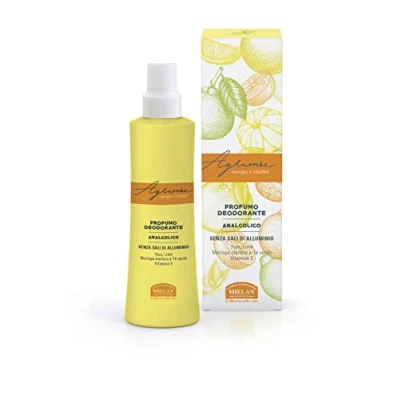 Imagen de Helan, Agrumèe, Desodorante Mujer Spray, Fresco, sin Alcohol ni Sales de Aluminio Perfume Transpirable y Delicado, Anti Olor, con Notas Cítricas Larga Duración, 100 ml Made in Italy