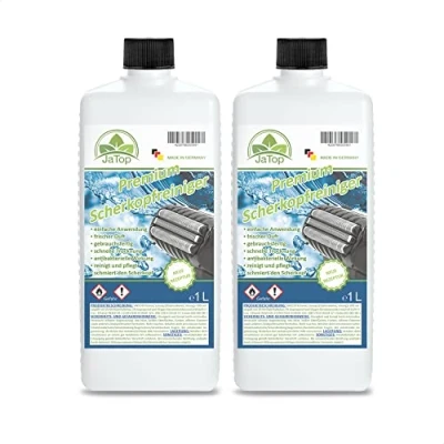 Imagen de JaTop Limpiador de cabezal, 2000 ml, líquido recambio para Cartuchos limpieza, apto Braun CCR + Comunes