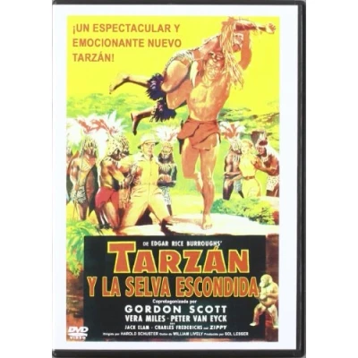 Imagen de Tarzan Y La Selva Escondida [DVD]