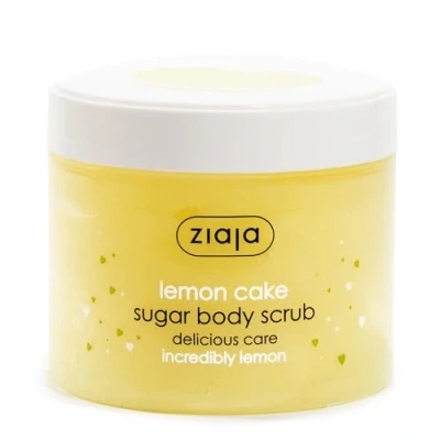 Imagen de Ziaja Lemon Cake Exfoliante Corporal De Azúcar, color Amarillo, 300 ml
