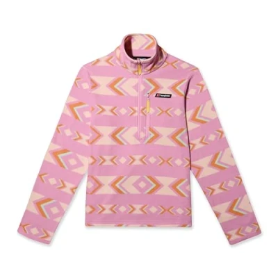 Imagen de Berghaus Prism Printed Trango HZ Forro polar para Unisex Adulto, Lila Brillante Geo Aztek, XL