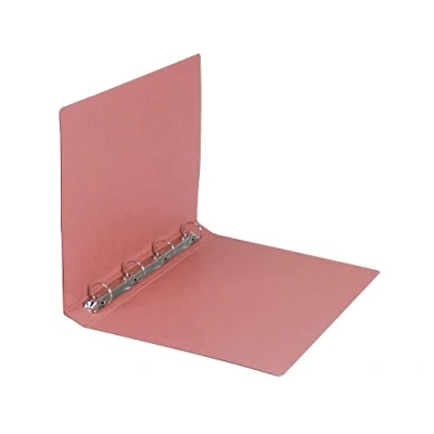 Imagen de Carpeta de 4 anillas 40mm redondas liderpapel folio carton cuero