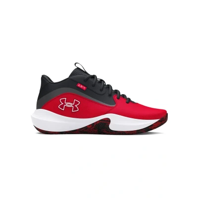 Imagen de Under Armour Performance Lockdown Zapatillas de baloncesto, Talla: 47.5, Red Piel/tejido sintético