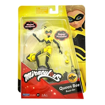 Imagen de BANDAI Ladybug: Figuras de Acción Muñeco articulado Miraculous Ladybug Reina Aguijón P50405