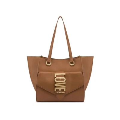 Imagen de Love Moschino Lovebug Bolso de mano, Mujer, Talla: One Size, Camel